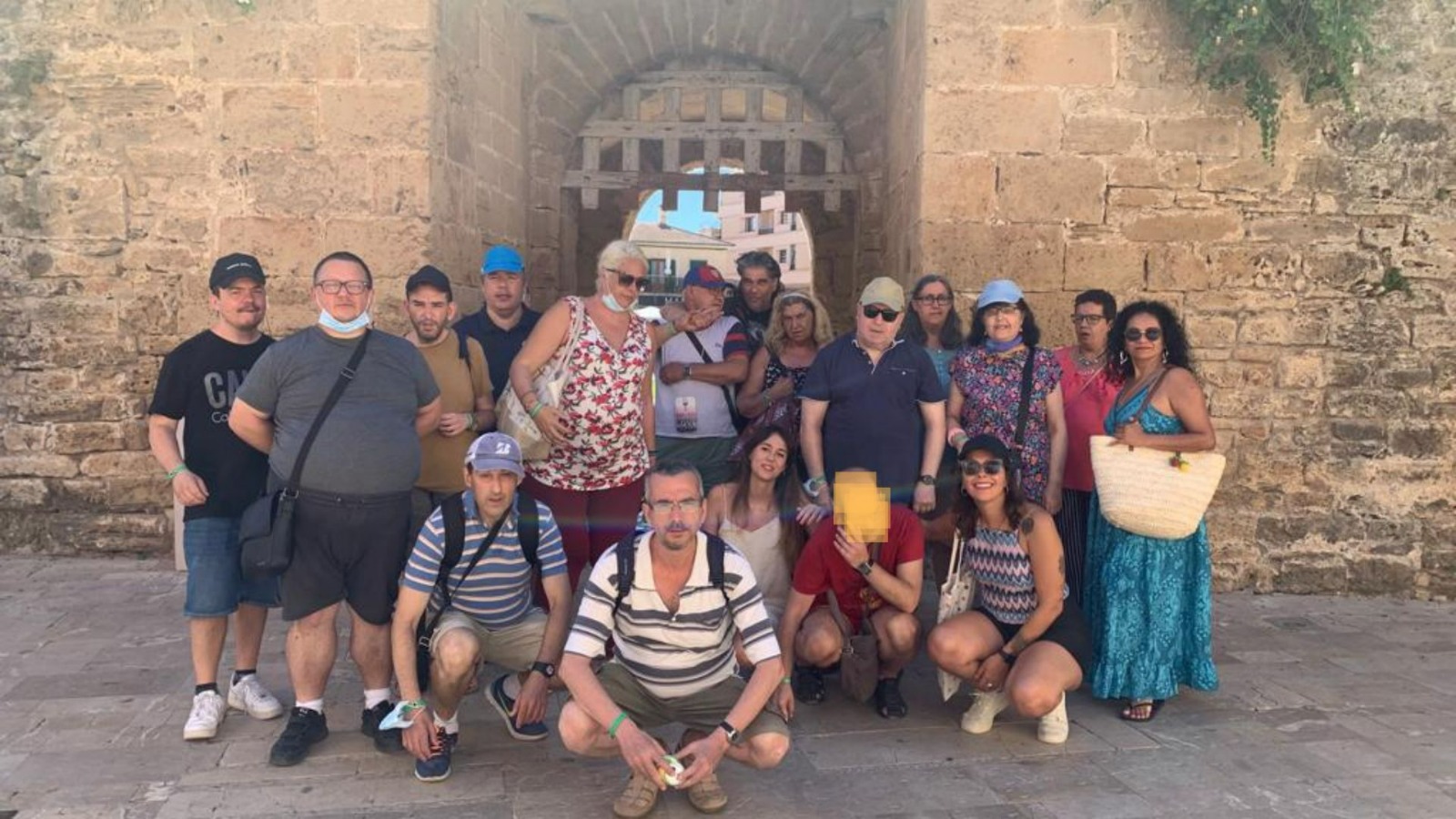Els usuaris del club social de vacances a Mallorca.
