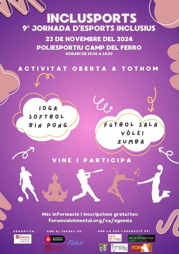 Cartell de la jornada Inclusports